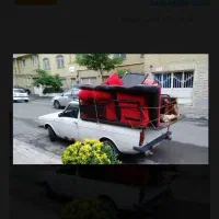 باربری وانت پیکان بار تلفنی همراه با کارگر باربری