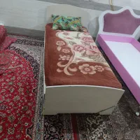تخت خواب یکنفره با تشک