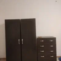 قفسه چوبی کمدو دراور چوب اصلی