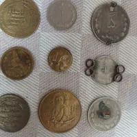 ۹عدد سکه قدیمی کلکسیونی عتیقه