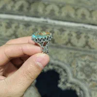 انگشتر نقره فیروزه|جواهرات|شهریار, شهریار|دیوار