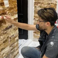 نقاشی ساختمان رشت ( عطایی )