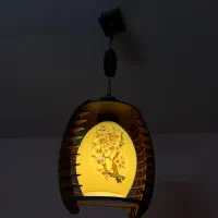 لوستر سقفی تک شاخه
