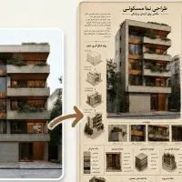 امتیاز مسکن طرح سه طبقه و چهار طبقه