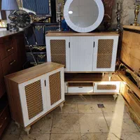 جاکفشی/ کنسول آینه /میزتی وی مدل حصیری|بوفه، ویترین، کنسول|تهران, بهداشت|دیوار