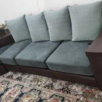 آینه و شمعدان برنز اصل.میز تلویزیون.و مبل ال کنجی|آینه|زنجان, |دیوار