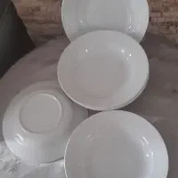 بشقاب پلو خوری و تو گود و پیش دستی بزرگ آلمانی|ظروف سرو و پذیرایی|تهران, هروی|دیوار