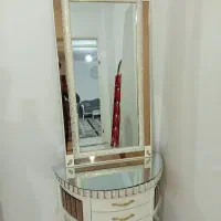 میز آینه شمعدان