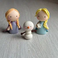 عروسک های فوندانت