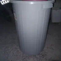 سطل پلاستیکی بزرگ،در حد نو