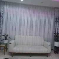 پرده حریر به همراه دو عدد والان و سرب سنگین