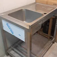 سینک ظرفشویی استیل ۸میل محکم