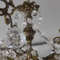 لوستر ۶شاخه برنز اصل|لوستر و چراغ آویز|اراک, |دیوار