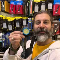 چراغ پیشانی شارژی ۷ لامپ زینگارو zingaro دیجیتالی