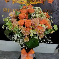 هرشاخه رزهلندی ساقه بلند تازه ۴۰تومن