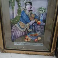 تابلو روغنی قدیمی|تابلو، نقاشی، عکس|مشهد, مهدی آباد|دیوار