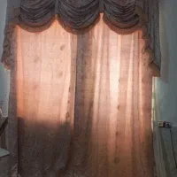 پرده با زیری پانچ شده مرتب یک وپونصد|پرده، رانر، رومیزی|زابل, |دیوار