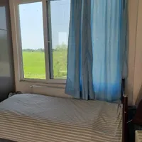 تخت فرفورژه فلزی تک نفره با تشک خوش خواب|تخت و سرویس خواب|رشت, بلوار گیلان|دیوار