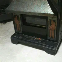 بخاری گازی کارکرده طرح شومینه
