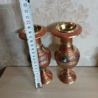 برنجی برنزی برنزظروف آشپزخانه دکوری مجسمه آنتیک|کلکسیون اشیاء عتیقه|تهران, افسریه جنوبی|دیوار