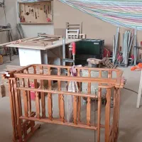 نی نی لای لای مدل اسپانیایی گهواره مدل اسپانیایی|تخت و صندلی بچه|تبریز, |دیوار
