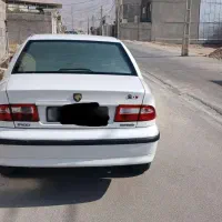 سمند 91کم کار رنگ سفید|خودرو سواری و وانت|برازجان, |دیوار