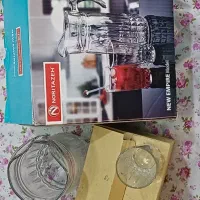 پارچ و لیوان نوری تازه