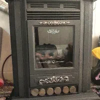 بخاری شومینه ایی مروارید سوز رویال مدل R250