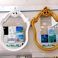 آینه باکس آینه شیشه ای سلطنتی شیرآلات PVC|لوازم سرویس بهداشتی|قم, ولیعصر|دیوار