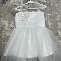 لباس عروس بچگانه دوخت مزونی و کاملاً نو|کفش و لباس بچه|لنگرود, |دیوار