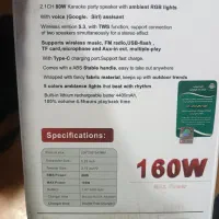 اسپیکر شارژی قابل حمل beecaro|صوتی و تصویری|قم, شهرک امام حسین|دیوار