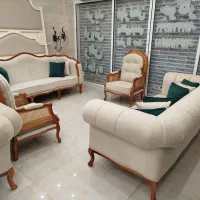 مبل کلاسیک مدل ۸نفره چستر دار مدل حصیری  کد ۱۰