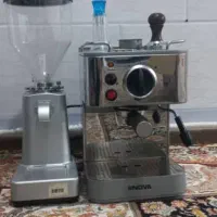 قهوه ساز نوا ۱۴۰با آسیاب ۰۱۸ درحد نو
