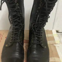 چکمه تمام چرم ساق بلند