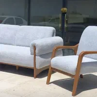 مبل بلوط  شیک و محکم