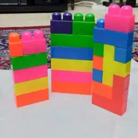 تعدادی لگو(آجر بازی کودک) نو وسالم|اسباببازی بچه|گرگان, |دیوار