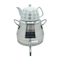 کتری قوری یونیک رو گازی un7295 ورق سنگین کف چدن