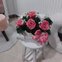 گل رز ربانی|گل مصنوعی|ارومیه, |دیوار