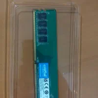 رم ۸ هشت DDR4 CRUCIAL تمیز سالم 2666
