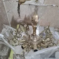 لوستر برنجی|لوستر و چراغ آویز|تهران, تهرانسر شرقی|دیوار