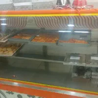 دو عدد یخچال ویک ویترین ودیس سیاه قنادی