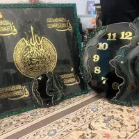 ست تابلو و ساعت و جاکلیدی نو|ساعت دیواری و تزئینی|تهران, کوی بیمه|دیوار