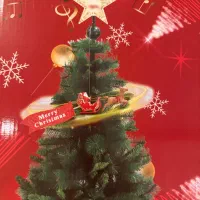 سورتمه و ستاره درخت کریسمش