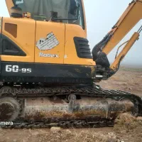 مینی بیل هیوندای R60 خط 9