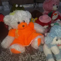 تعداد زیادی عروسک سالم و فوتبال دستی