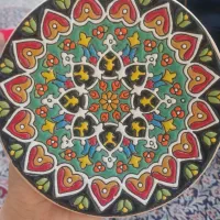 بشقاب میناکاری|صنایع دستی و سایر لوازم تزئینی|تهران, ابوذر|دیوار