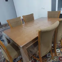 مبل راحتی ۷ نفره ومیزنهارخوری ۶ نفره|مبلمان خانگی و میز عسلی|بندرعباس, |دیوار