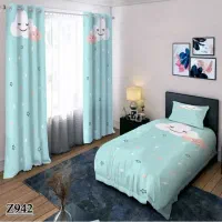 پرده اتاق کودک ست با سرویس خواب کودک و نوزاد|اسباب و اثاث بچه|پرند, فاز ۶|دیوار