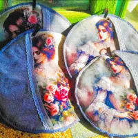 سفارش دوخت سرویس اشپزخانه برای عروس خانوم ها|سفره، حوله، دستمال آشپزخانه|چهاردولی, |دیوار