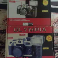 دو تا دوربین المپیا با جعبه و کیف استفاده نشده